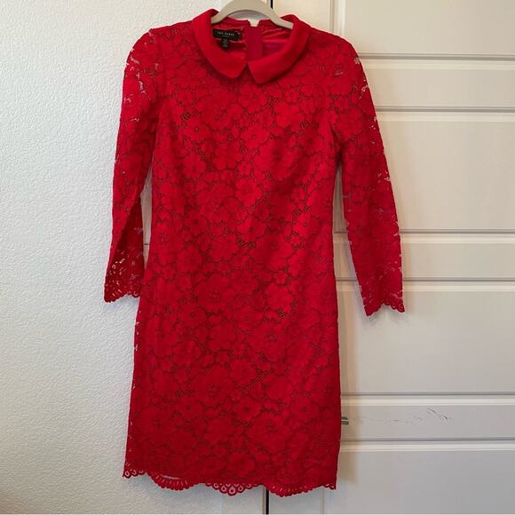 Ted Baker Ameera Lace Dress - Picture 4 of 8